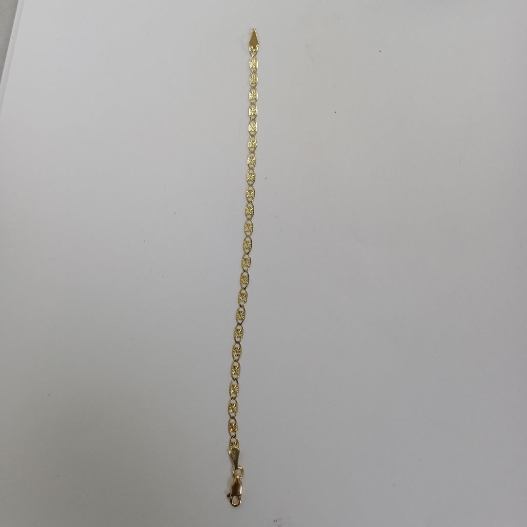 PULSERAS GUCHI ORO 14K 18 CM 2.8 GR (NUEVO)