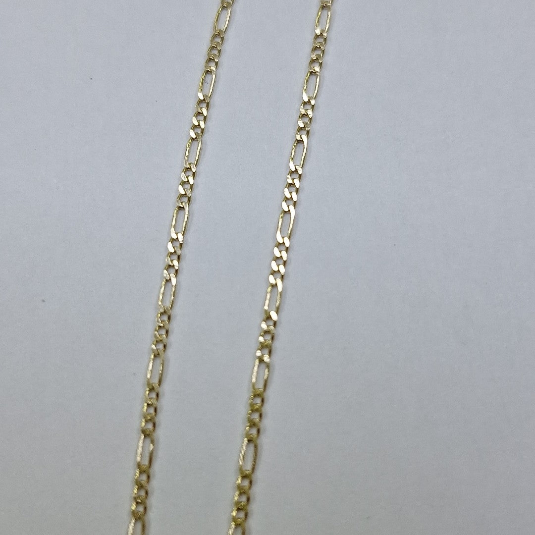 PULSERAS TEJIDO 3X1 ORO 14K 21 CM 1 GR (NUEVO)