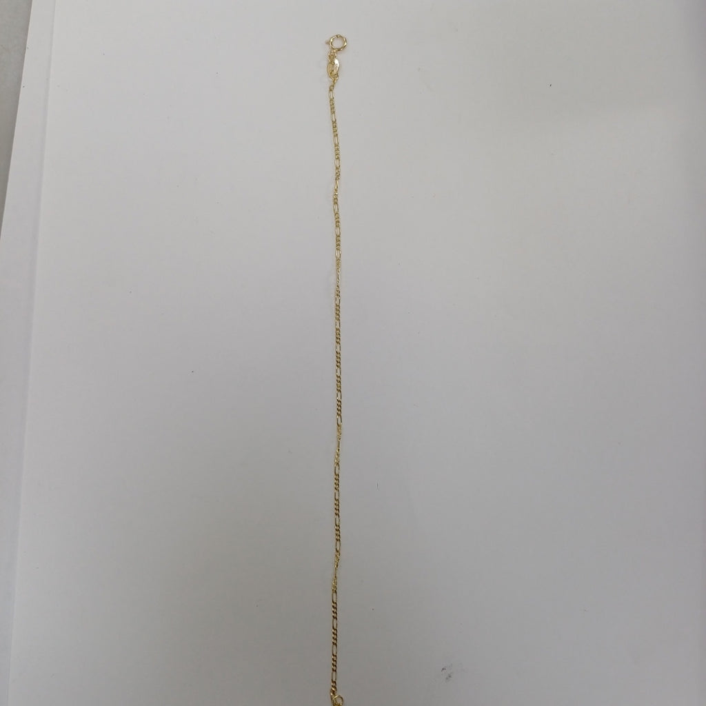 PULSERAS TEJIDO 3X1 ORO 14K 21 CM 1 GR (NUEVO)