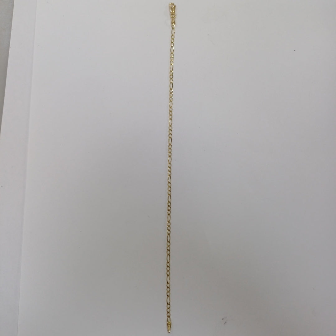 PULSERAS TEJIDO 3X1 ORO 10K 21 CM 1.5 GR (NUEVO)