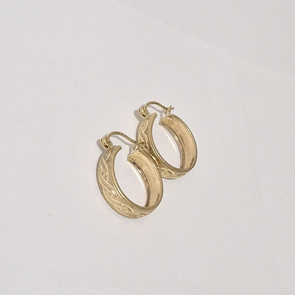 ARETES ARRACADAS ORO 10K 2.7 GR (NUEVO)