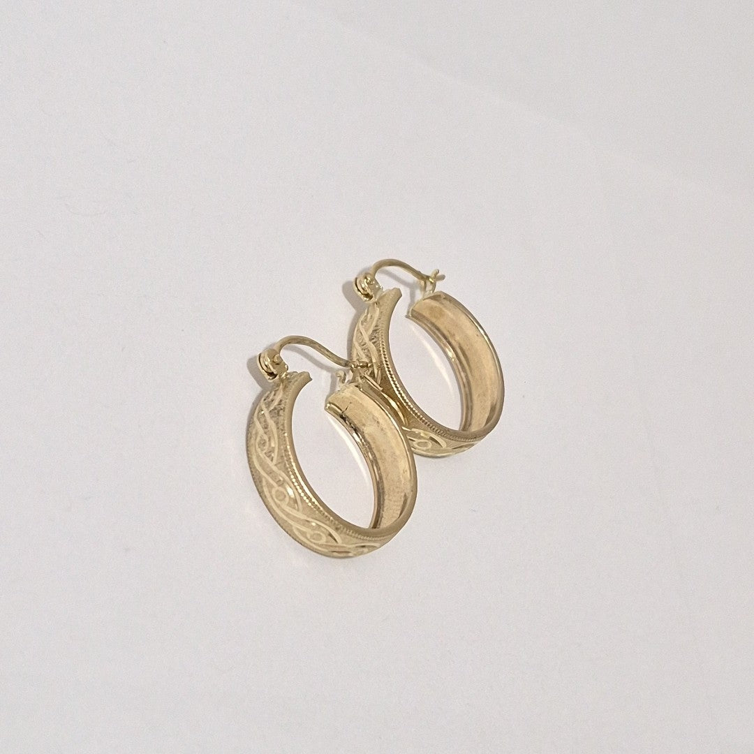 ARETES ARRACADAS ORO 10K 2.7 GR (NUEVO)