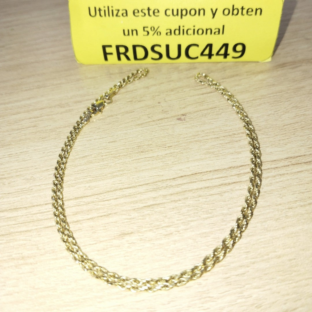 CADENA ORO 14 K 4.6 GRMS (SEMINUEVO)