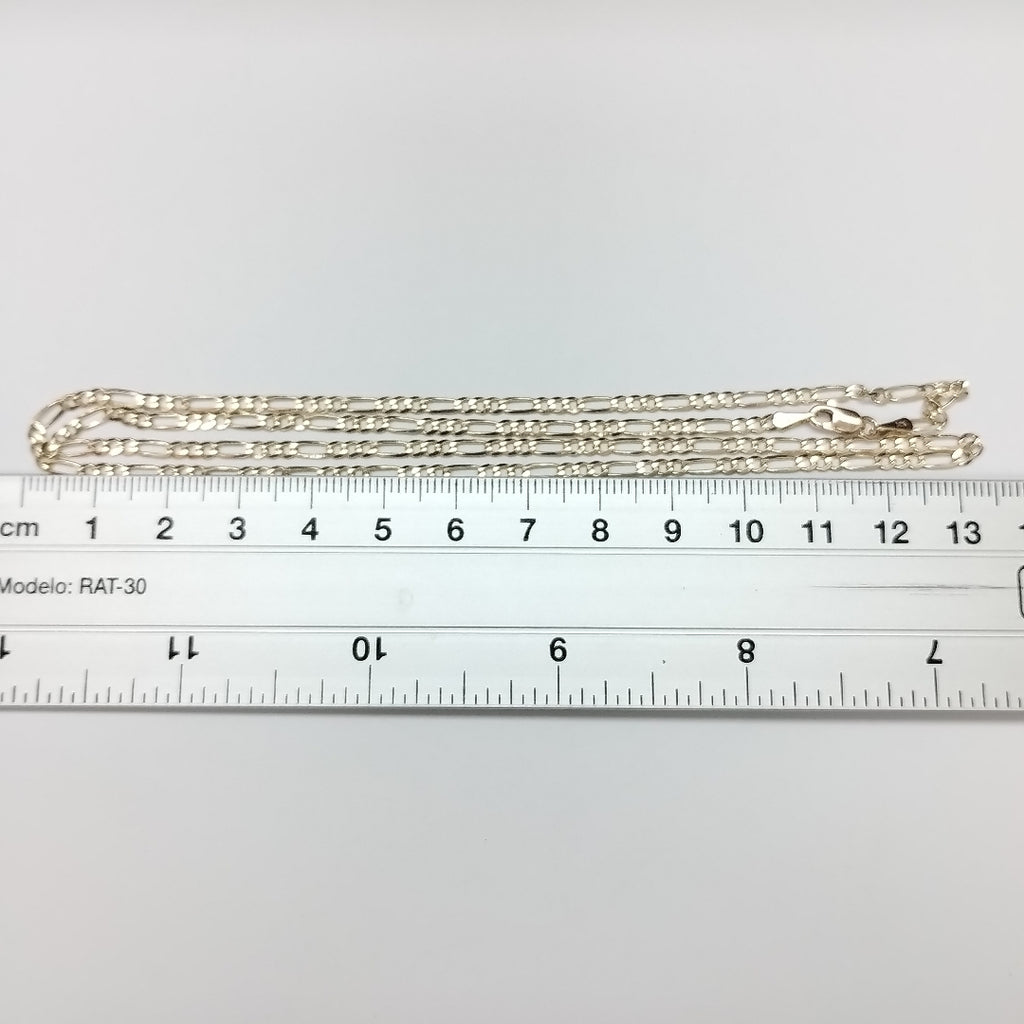 CADENAS 3X1 ORO 14K 55 CM 5 GR (NUEVO)
