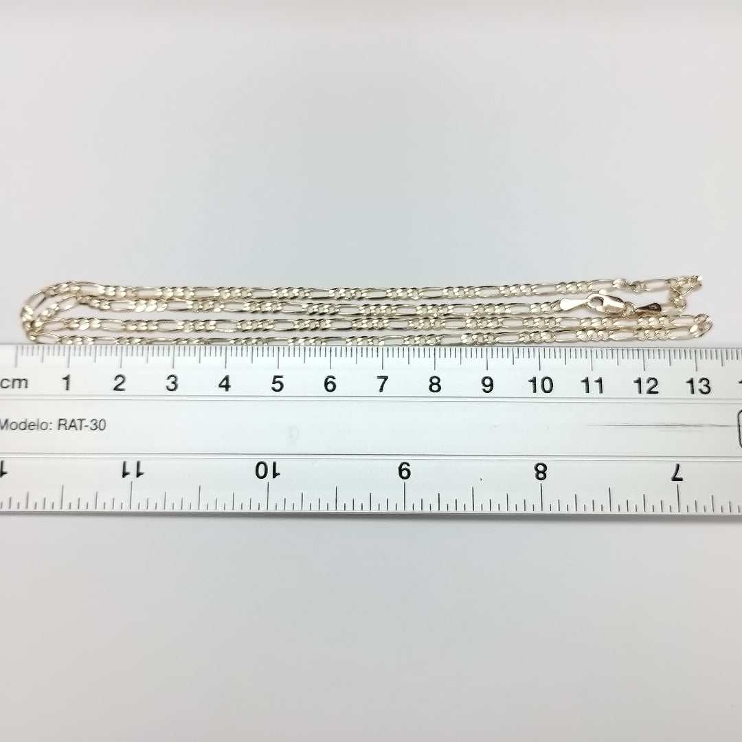 CADENAS 3X1 ORO 14K 55 CM 5 GR (NUEVO)