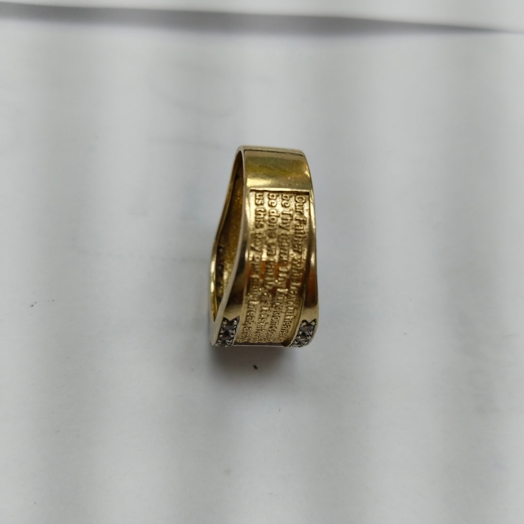 ANILLO ORO 14 K 8,40 GRMS (SEMINUEVO)