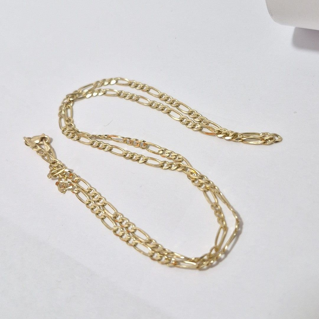 CADENAS 3X1 ORO 14K 60 CM 8.9 GR (NUEVO)