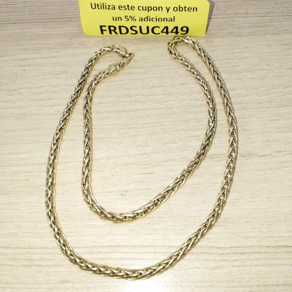CADENA ORO 14 K 24.9 GRMS (SEMINUEVO)