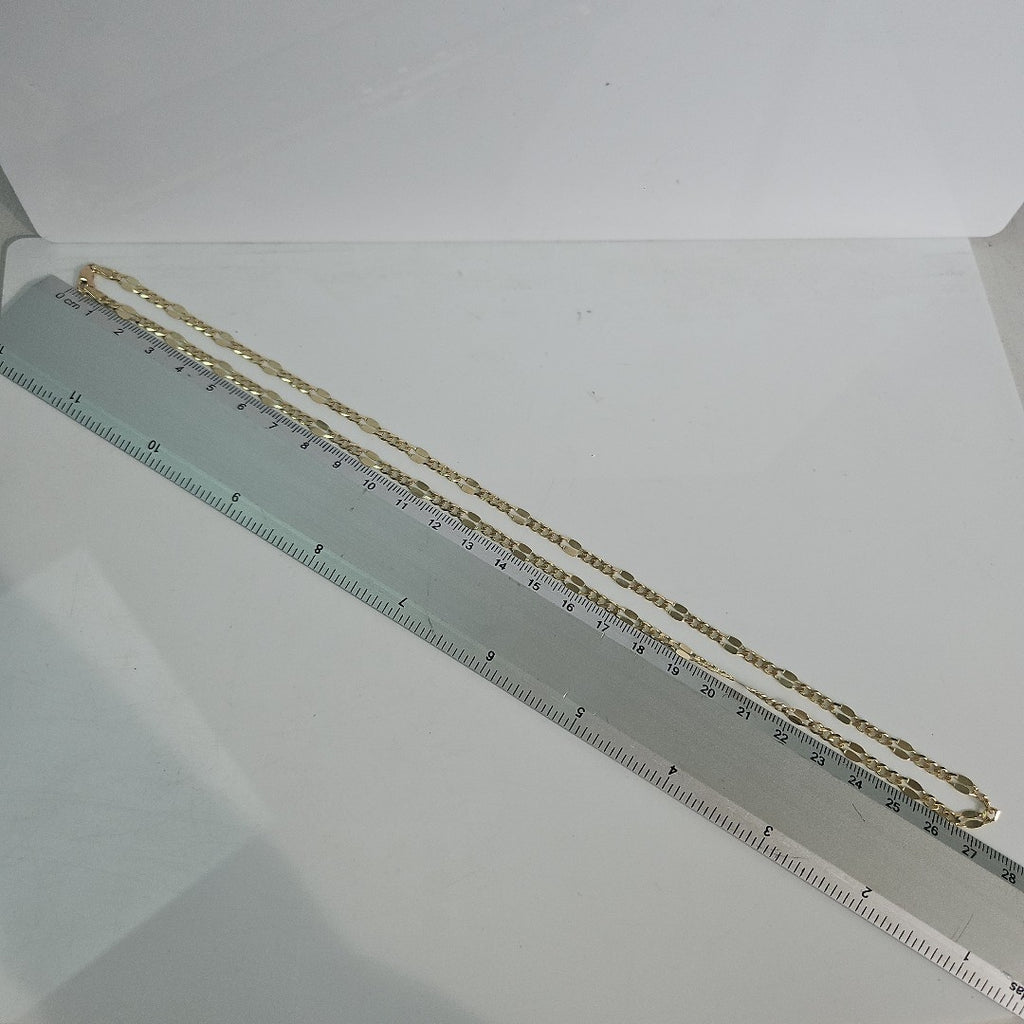 CADENAS TEJIDO ESPECIAL ORO 10K 55 CM 7.1 GR (NUEVO)