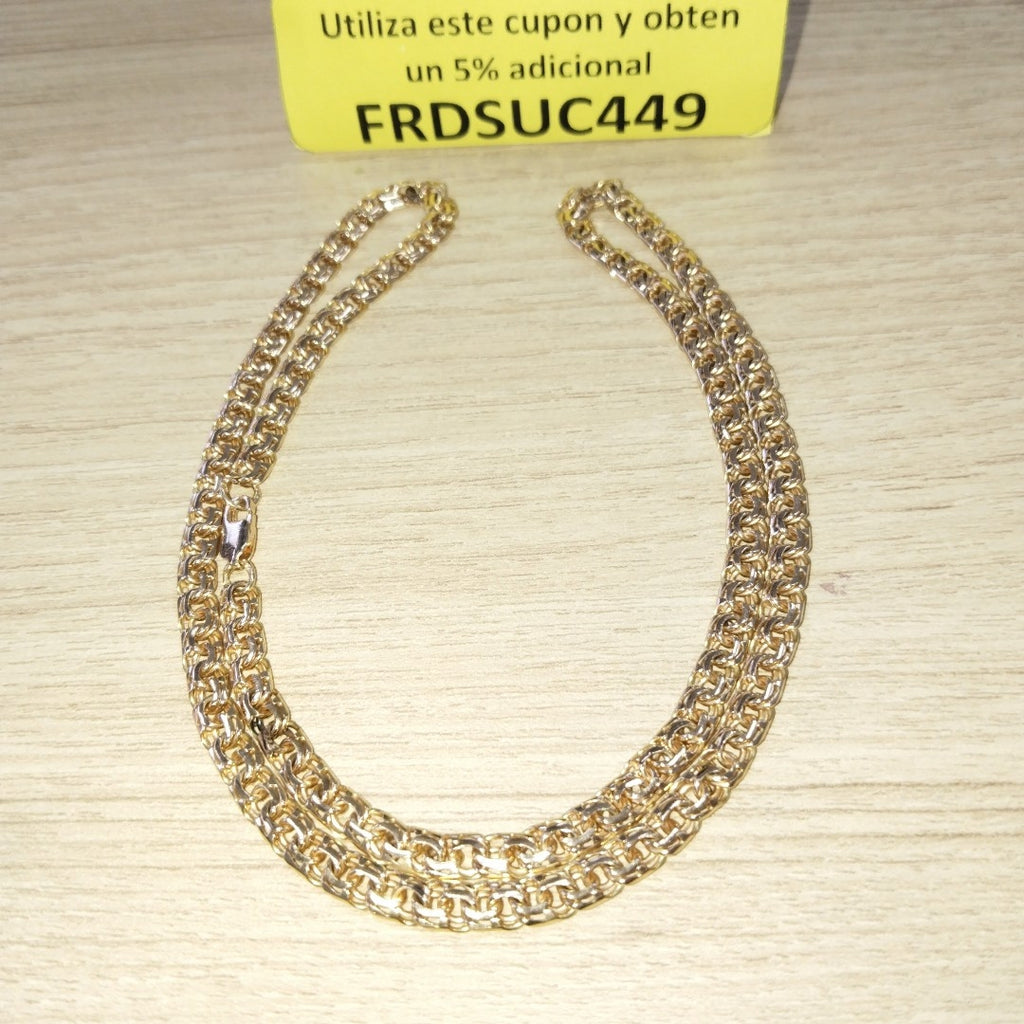 CADENA ORO 14 K 23.7 GRMS (SEMINUEVO)