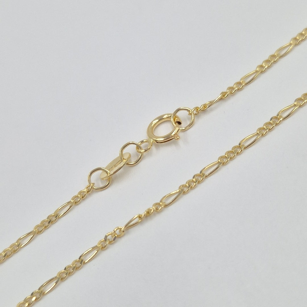 CADENAS TEJIDO 3X1 ORO 14K 55 CM 2.6 GR (NUEVO)