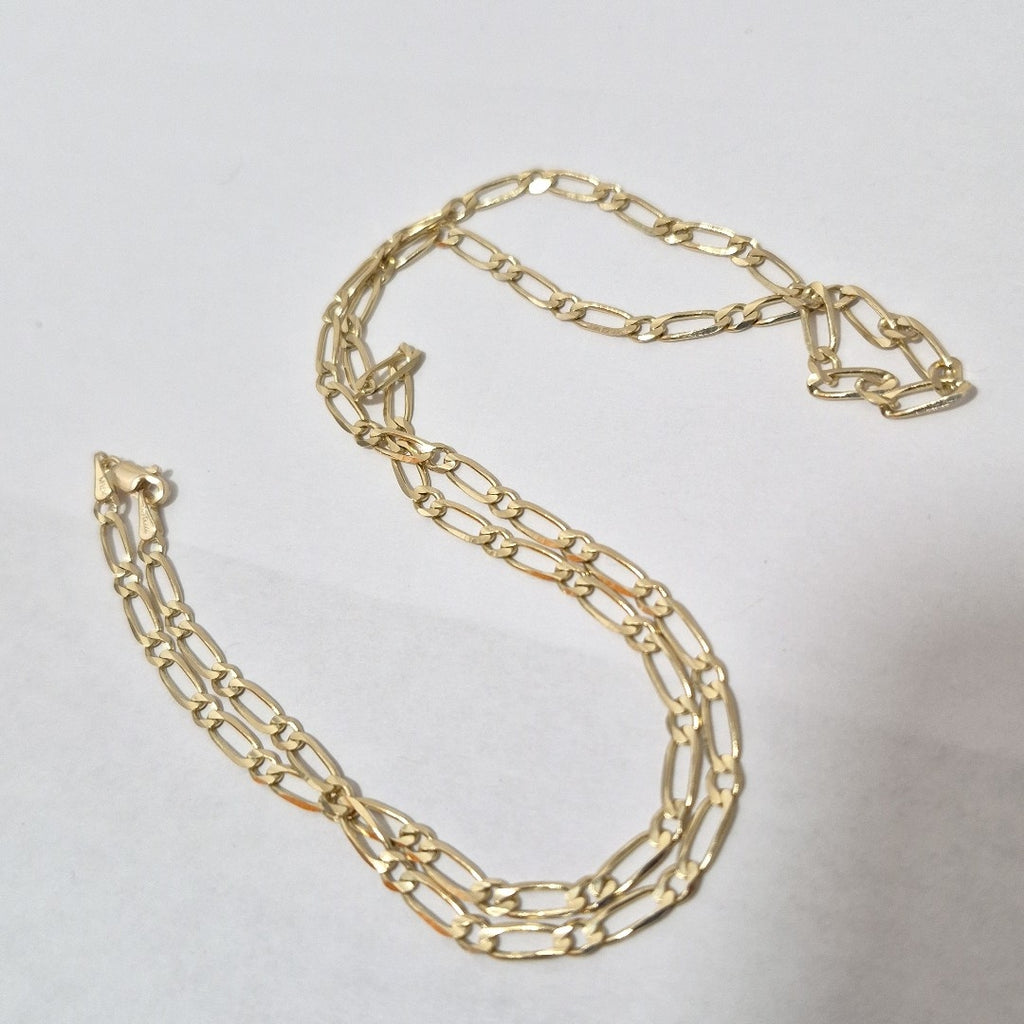 CADENAS 1X1 ORO 14K 55 CM 7.4 GR (NUEVO)