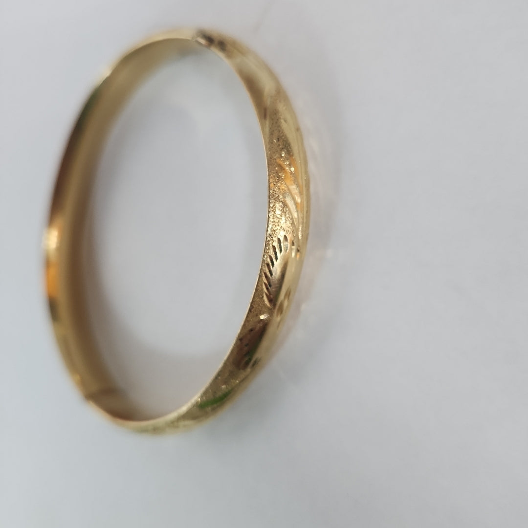 PULSERA RIGIDA ORO 14 K 11,90 GRMS (SEMINUEVO)