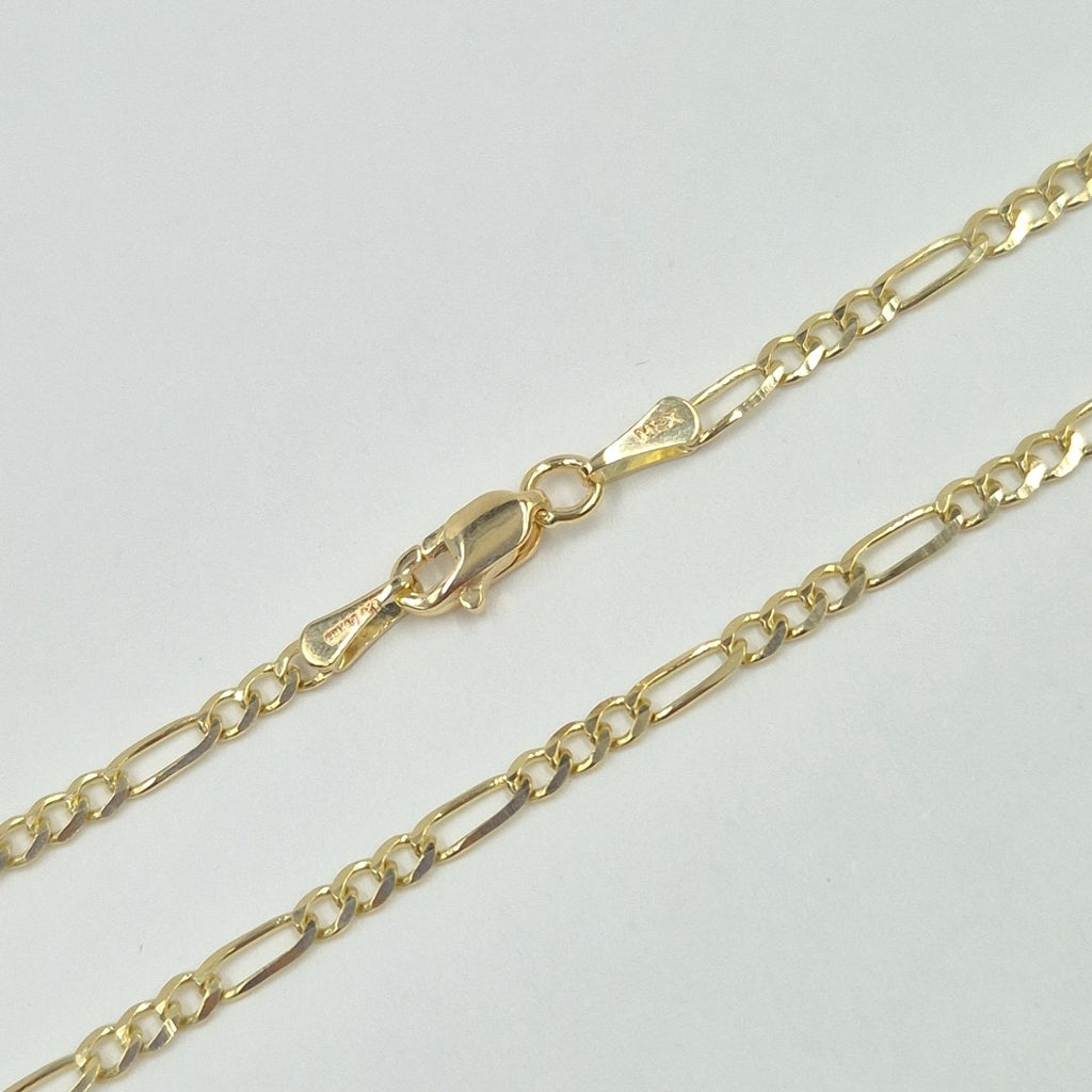 CADENAS 3X1 ORO 14K 55 CM 5.1 GR (NUEVO)