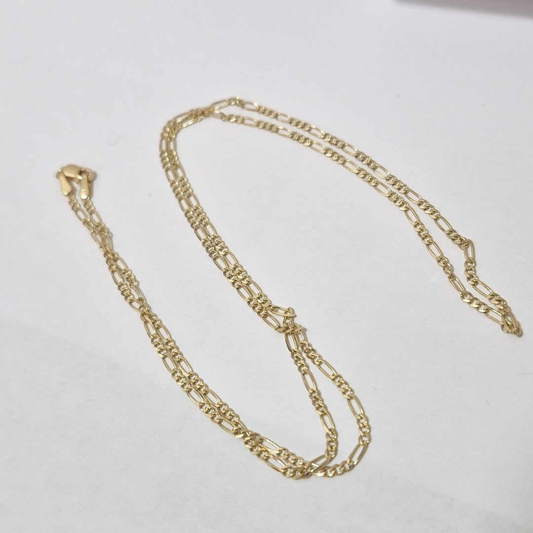 CADENAS 3X1 ORO 14K 60 CM 4.2 GR (NUEVO)