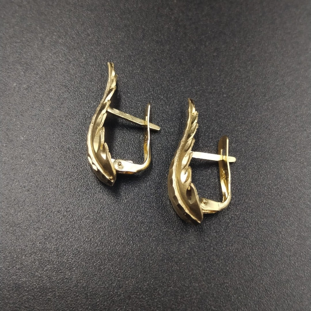 ARETES PAR ORO 14 K 3.9 GRMS (SEMINUEVO)