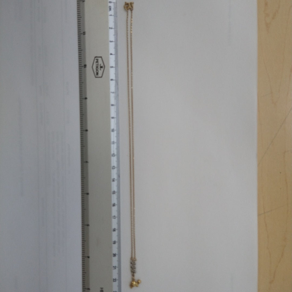 GARGANTILLA ORO COMBINADO 14 K 2,10 GRMS (SEMINUEVO)