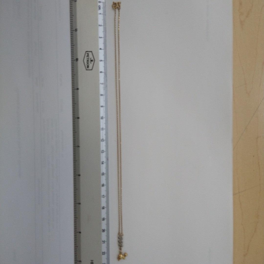 GARGANTILLA ORO COMBINADO 14 K 2,10 GRMS (SEMINUEVO)