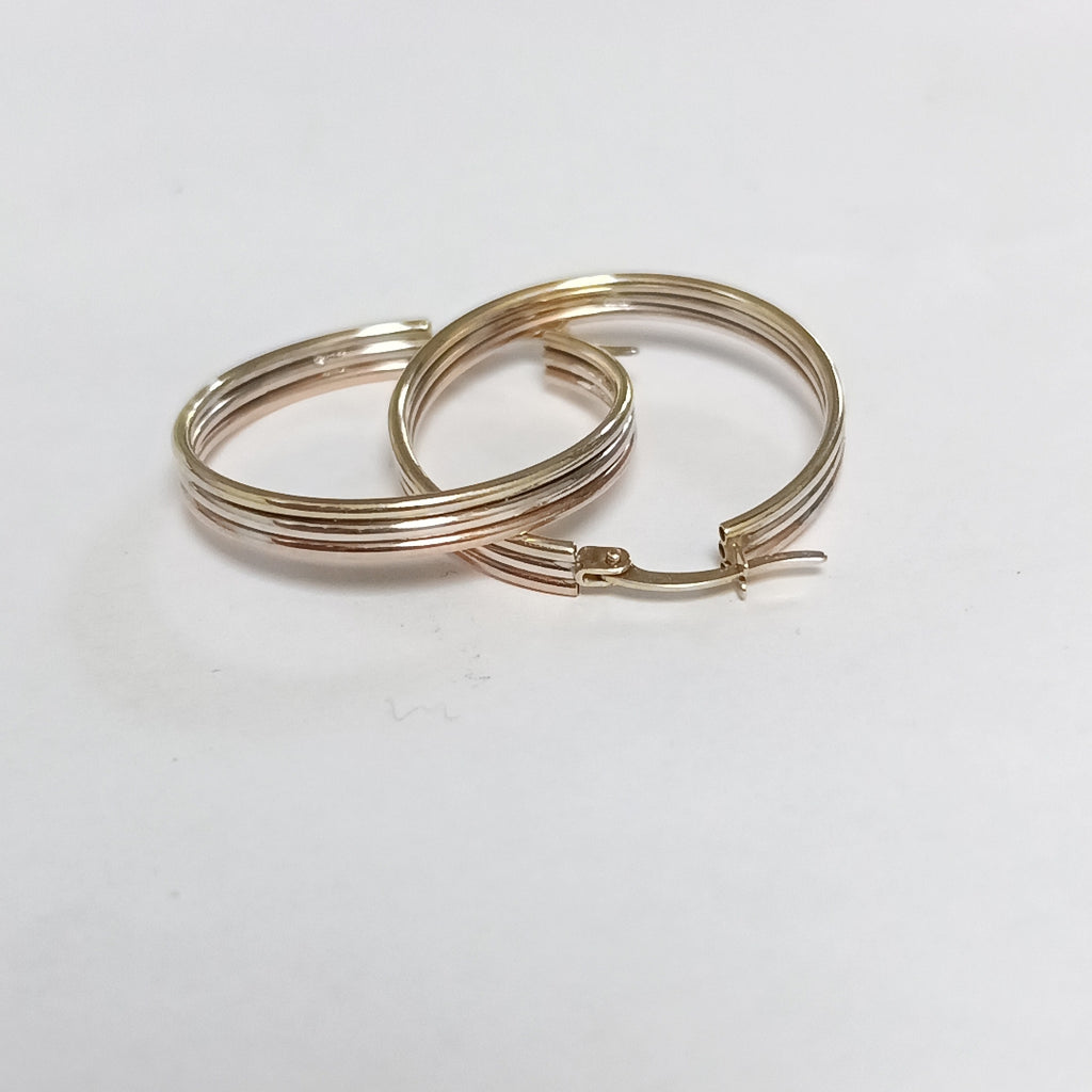 ARRACADAS PAR ORO 10 K 2.7 GRMS (SEMINUEVO)