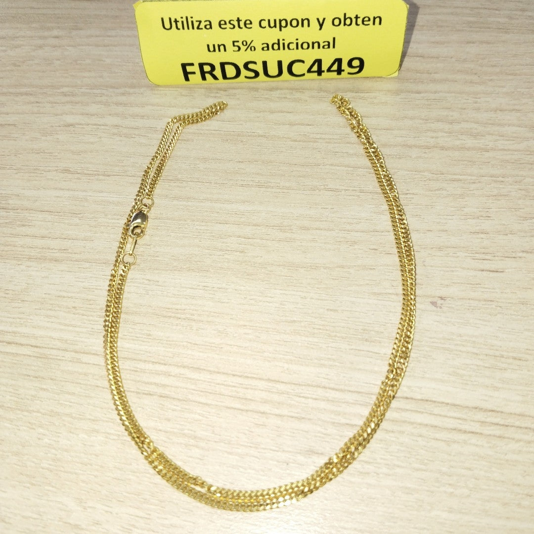 CADENA ORO 21 K 10.9 GRMS (SEMINUEVO)