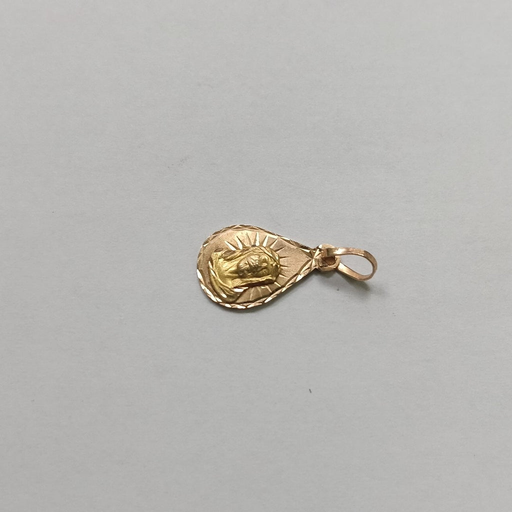 MEDALLA RELIGIOSA ORO 14 K 0.7 GRMS (SEMINUEVO)