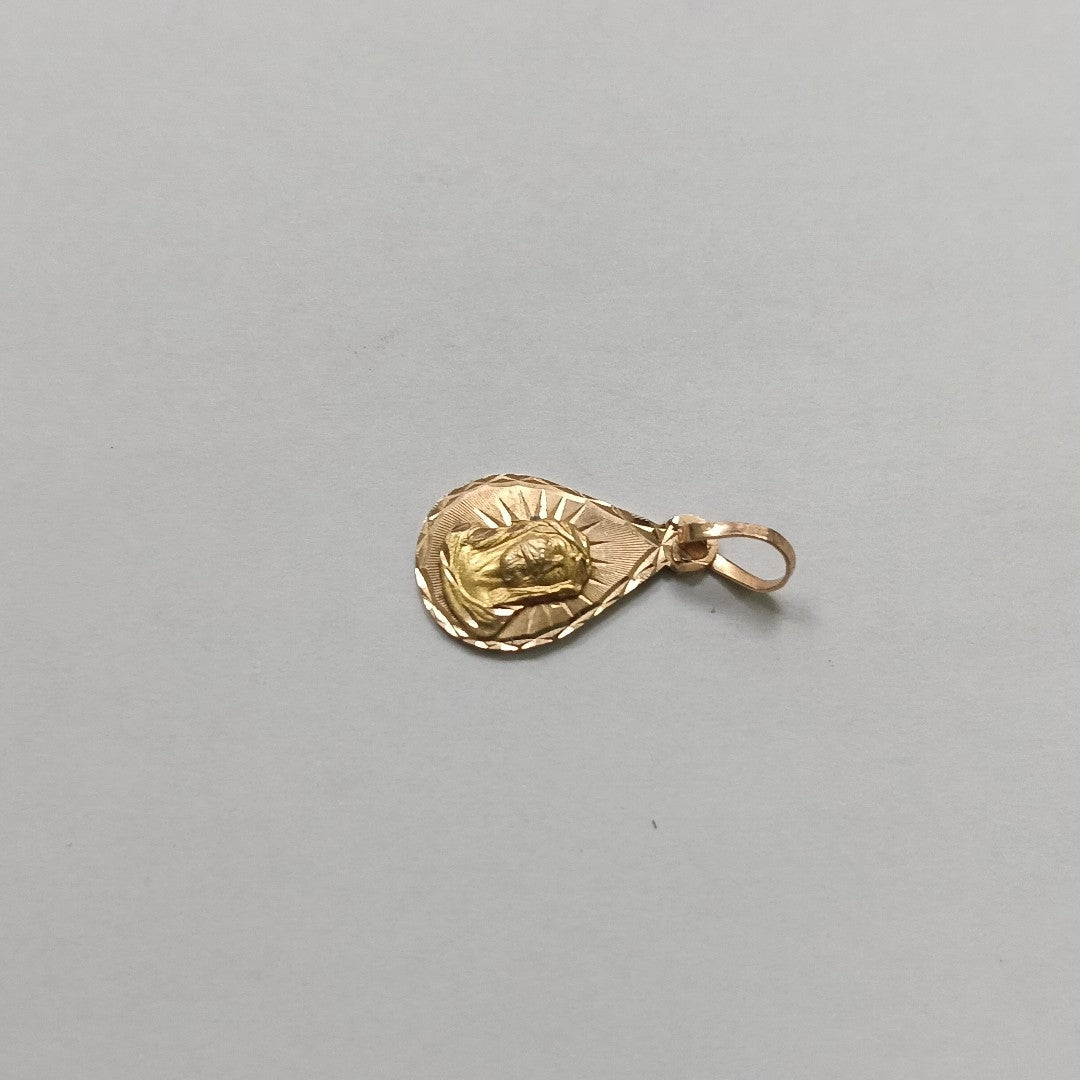 MEDALLA RELIGIOSA ORO 14 K 0.7 GRMS (SEMINUEVO)