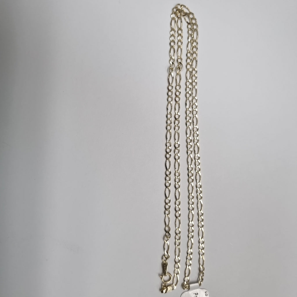 CADENAS TEJIDO 3X1 ORO 10K 60 CM 4.6 GR (NUEVO)