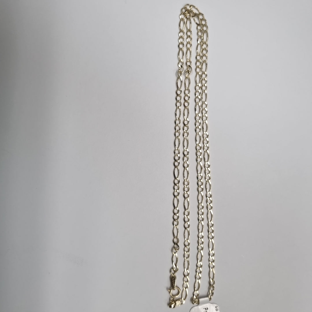 CADENAS TEJIDO 3X1 ORO 10K 60 CM 4.6 GR (NUEVO)