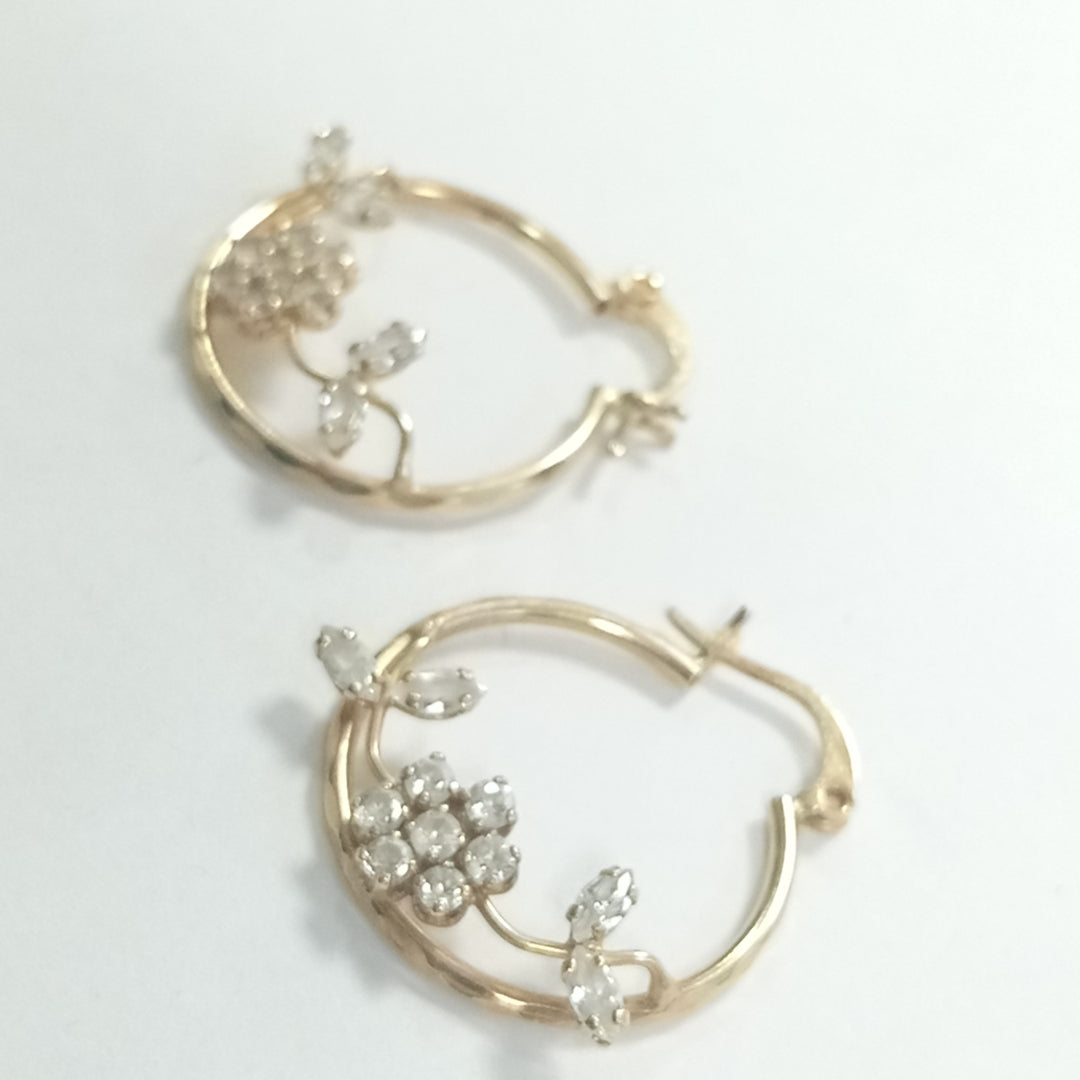 ARETES PAR ORO 10 K 4.3 GRMS (SEMINUEVO)