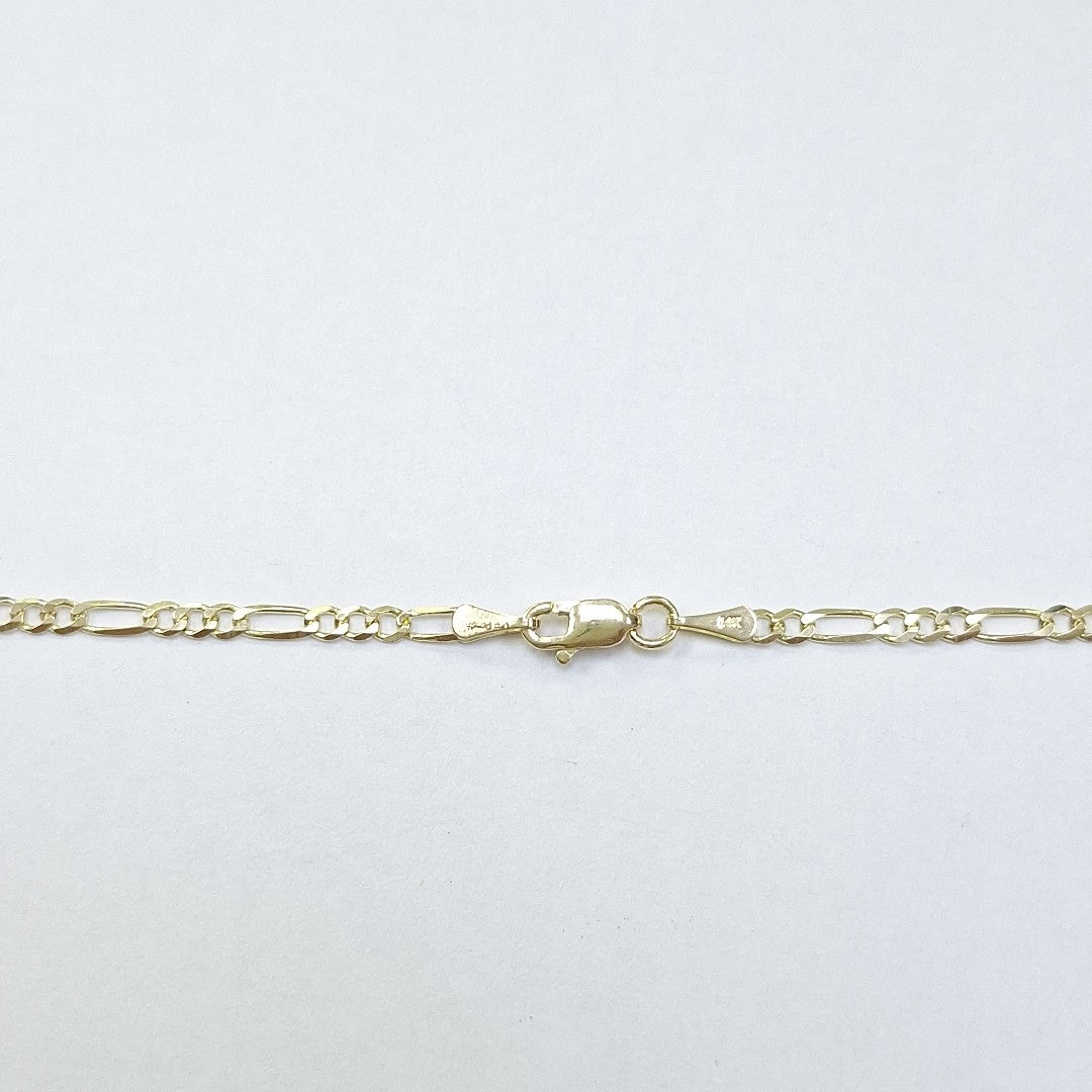CADENAS 3X1 ORO 14K 55 CM 4.6 GR (NUEVO)