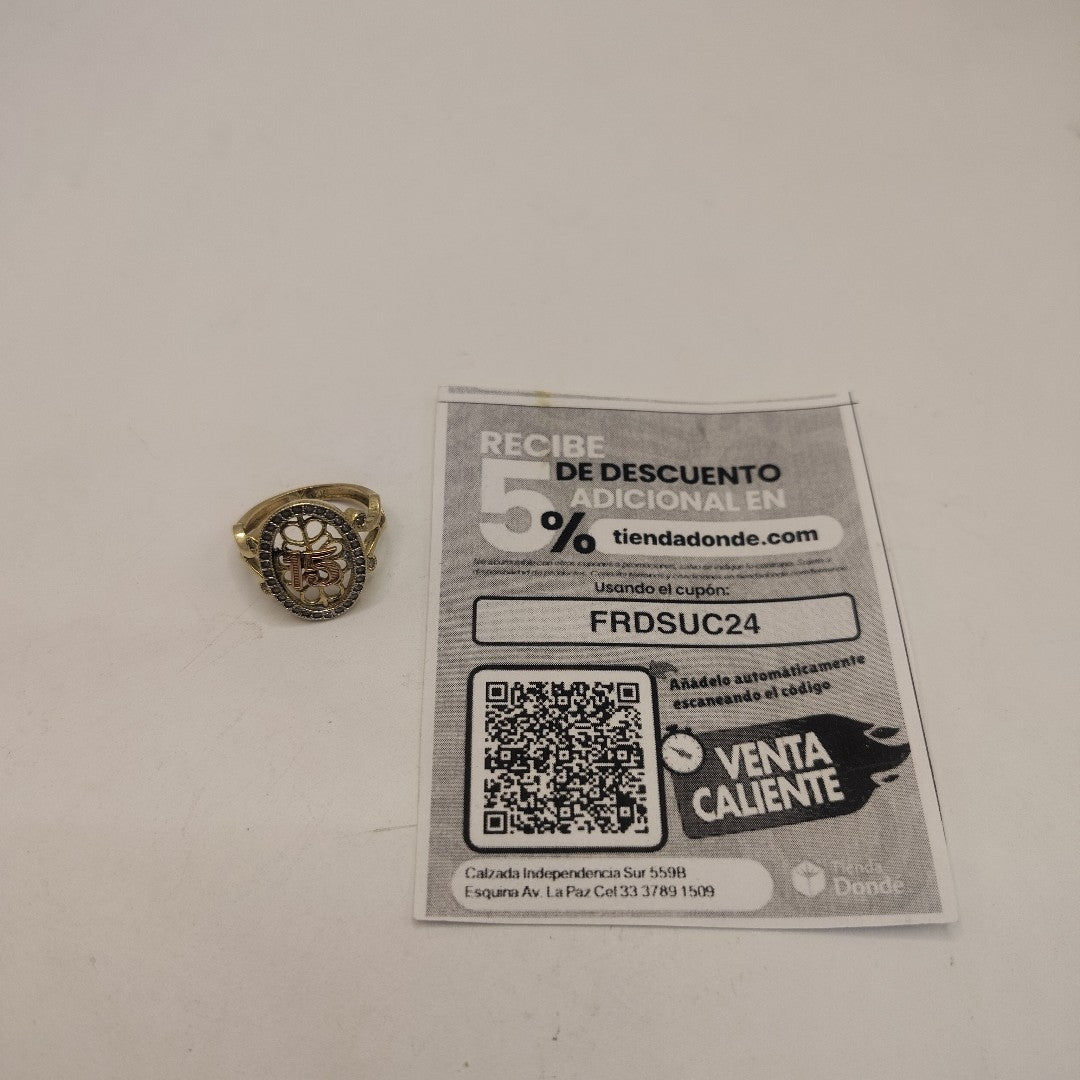 ANILLITO ORO 14 K 3,80 GRMS (SEMINUEVO)