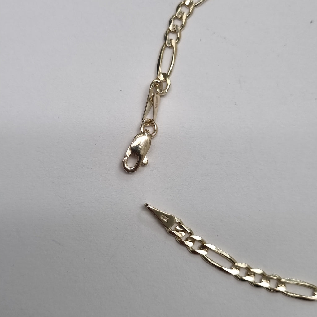 PULSERAS 3X1 ORO 14K 21 CM 3.4 GR (NUEVO)
