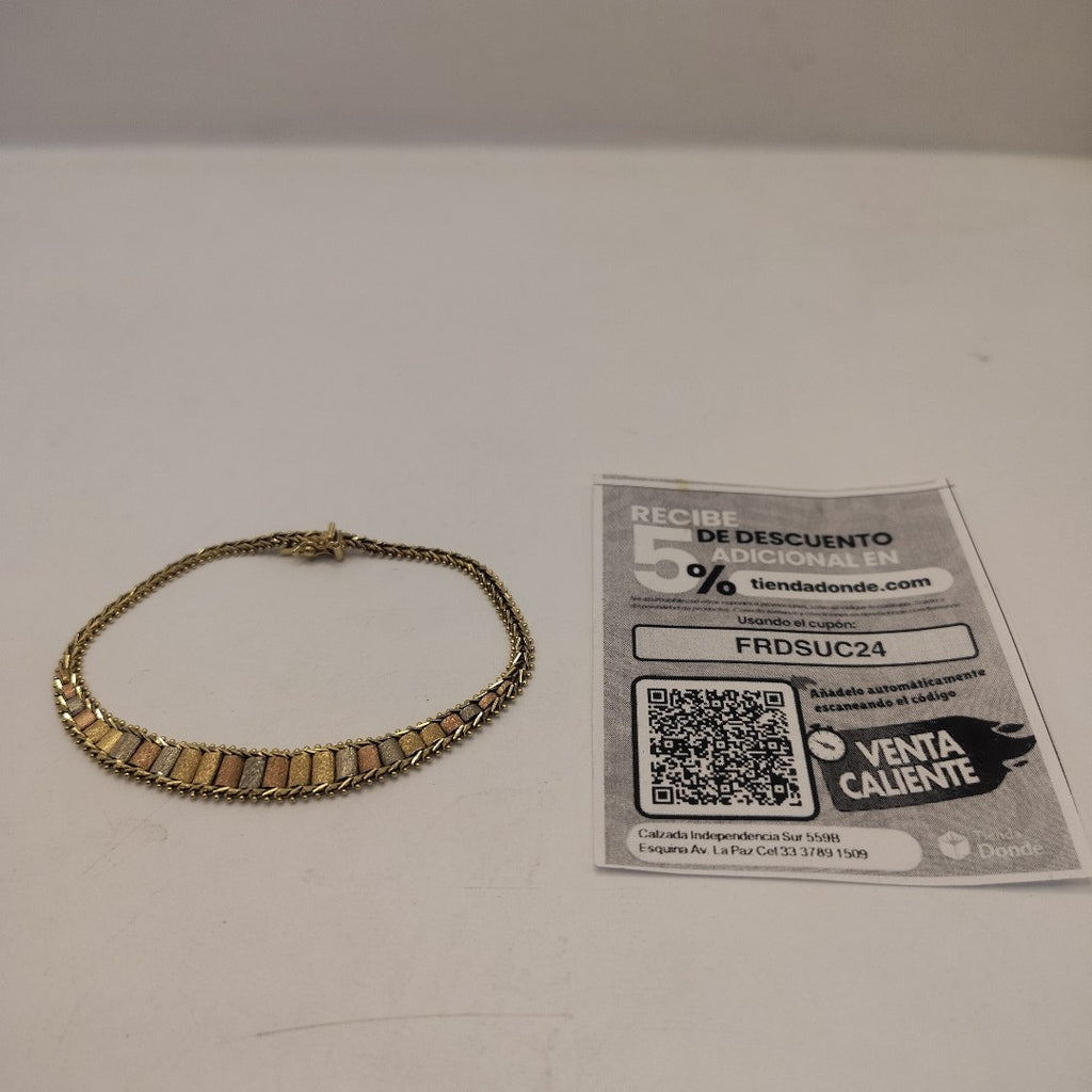 PULSERA ORO 14 K 8,50 GRMS (SEMINUEVO)