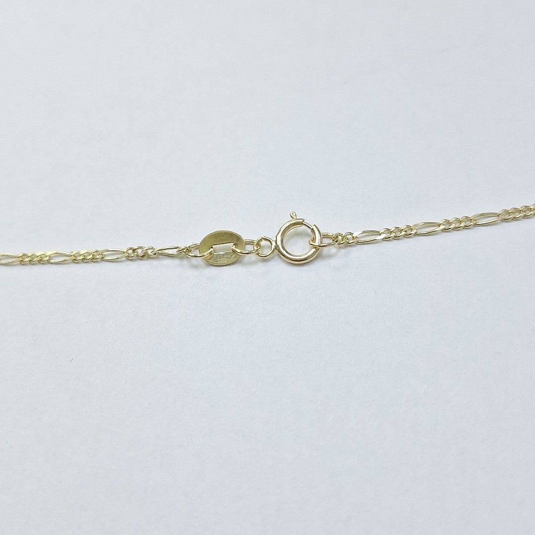 CADENAS TEJIDO 3X1 ORO 14K 55 CM 2.7 GR (NUEVO)