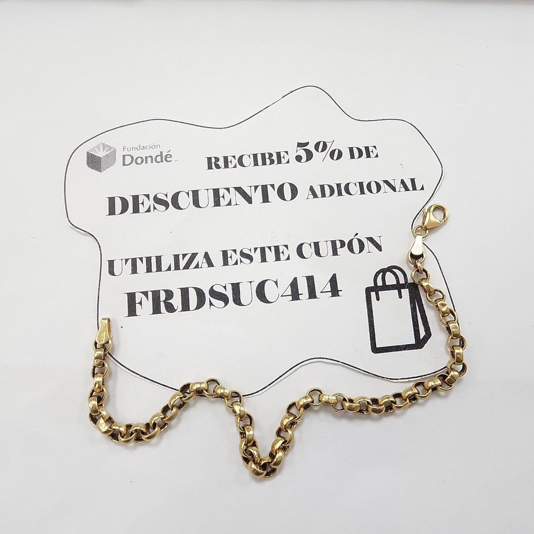 PULSERA ORO 16K 4.8 GRMS (SEMINUEVO)