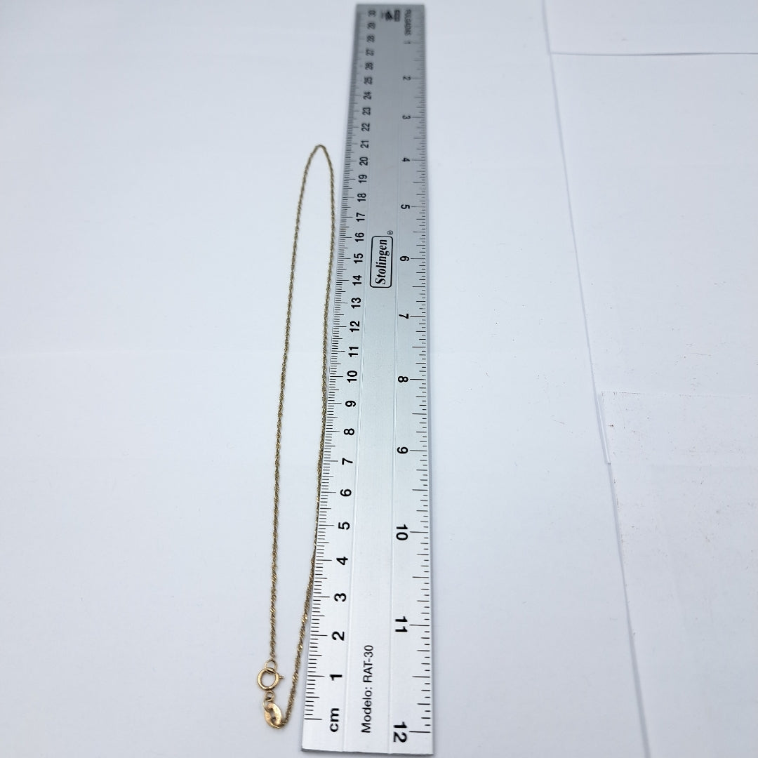 CADENA ORO 10 K 1.1 GRMS (SEMINUEVO)