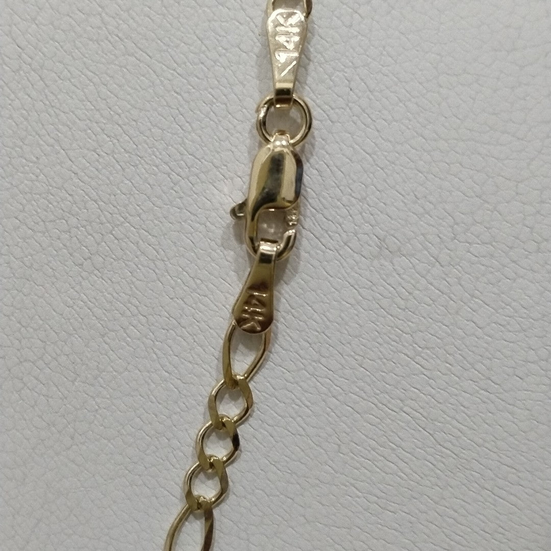 CADENAS 3X1 ORO 14K 55 CM 5.1 GR (NUEVO)