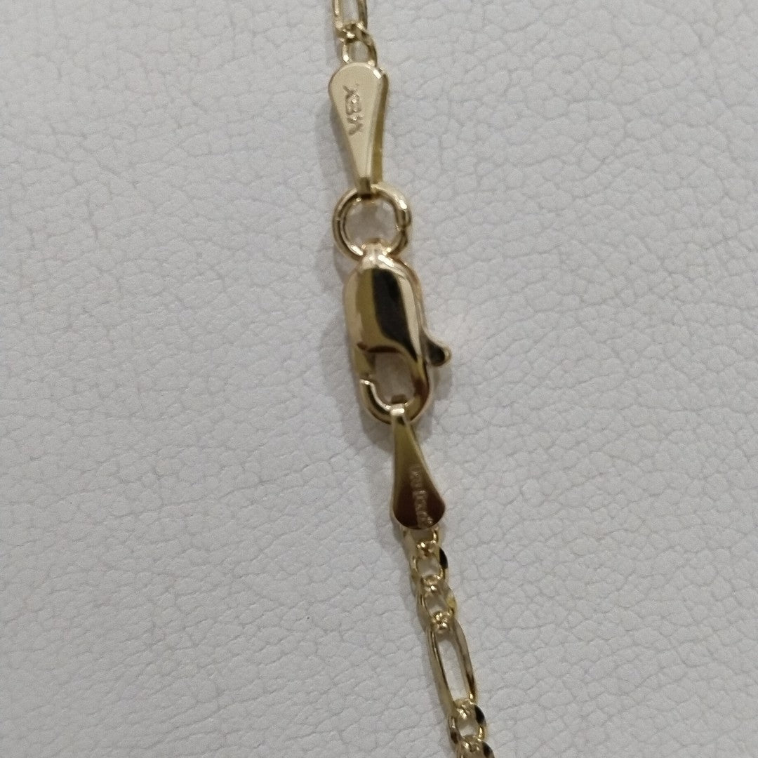 CADENAS 3X1 ORO 14K 55 CM 3.7 GR (NUEVO)