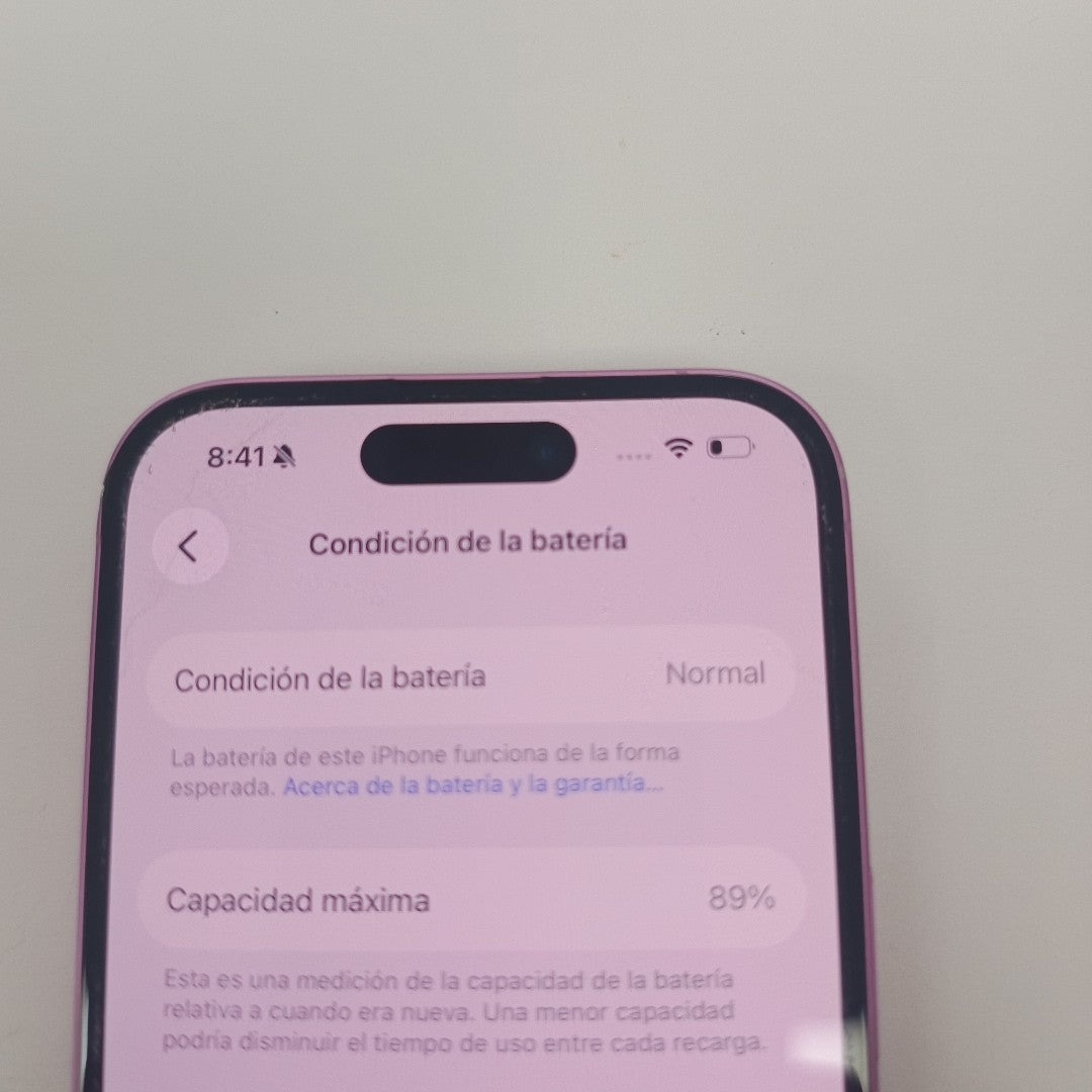 CELULAR APPLE IPHONE 16 A3286 (2024) 128 GB 8 GB RAM (SEMINUEVO)