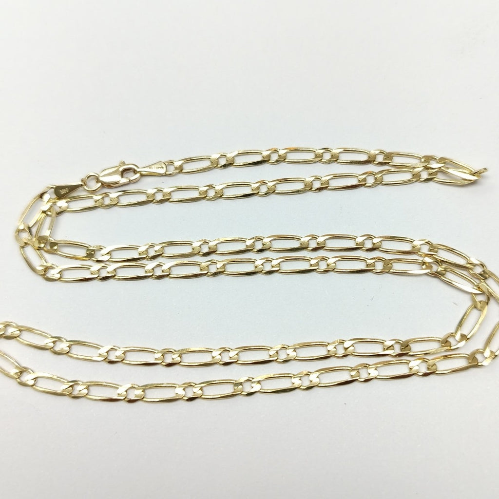 CADENAS 1X1 ORO 14K 55 CM 7.5 GR (NUEVO)