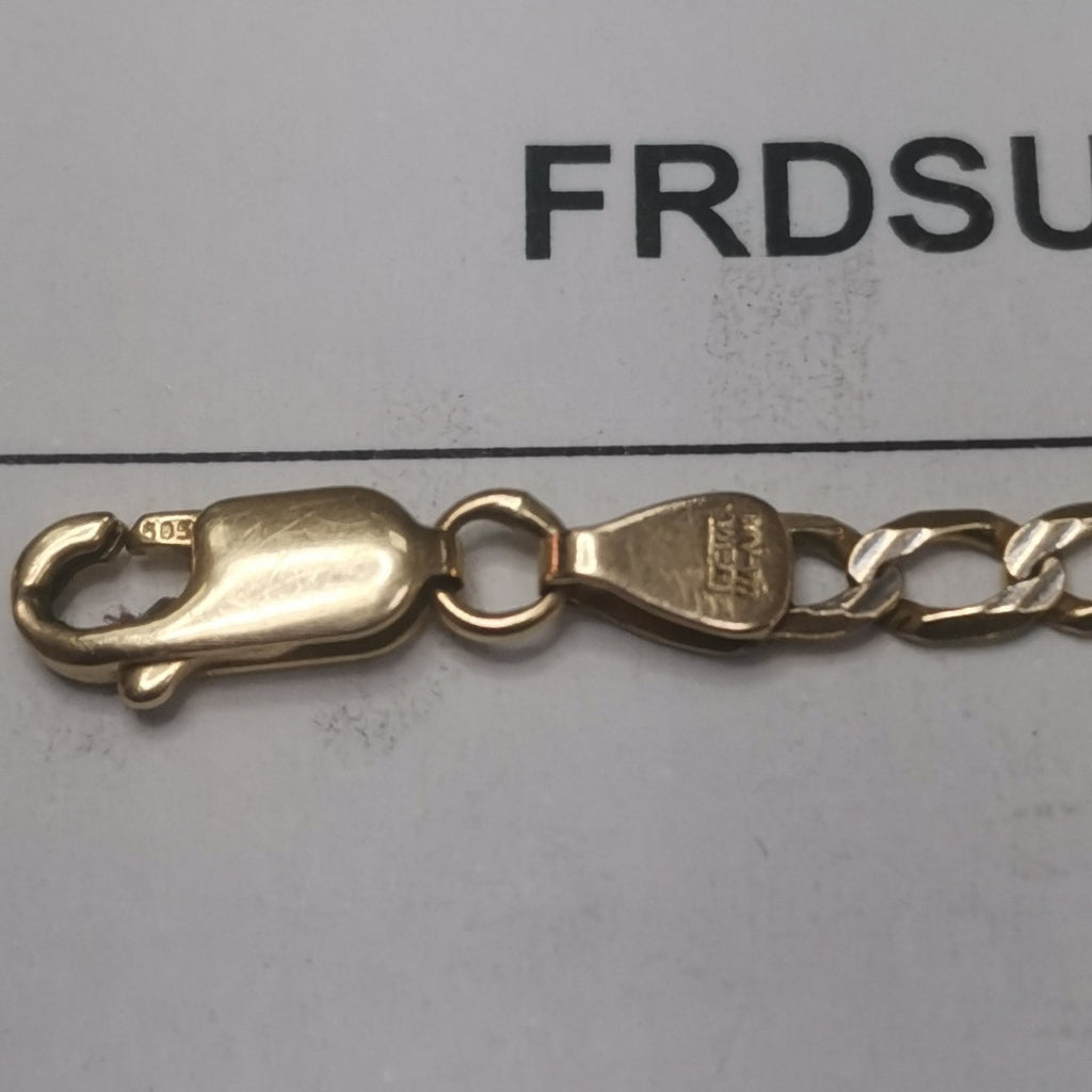 DIJE, PULSERA ORO 14 K 5.2 GRMS (SEMINUEVO)
