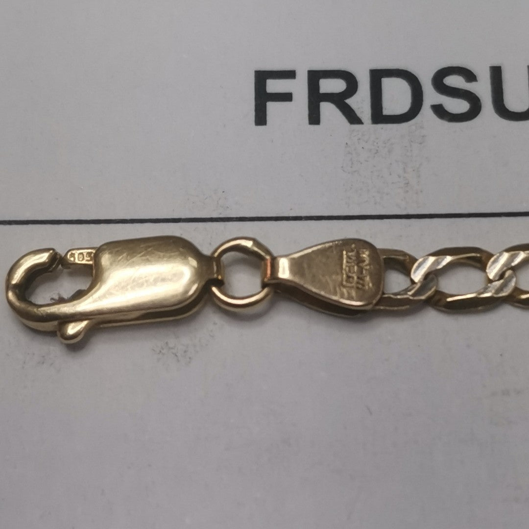 DIJE, PULSERA ORO 14 K 5.2 GRMS (SEMINUEVO)