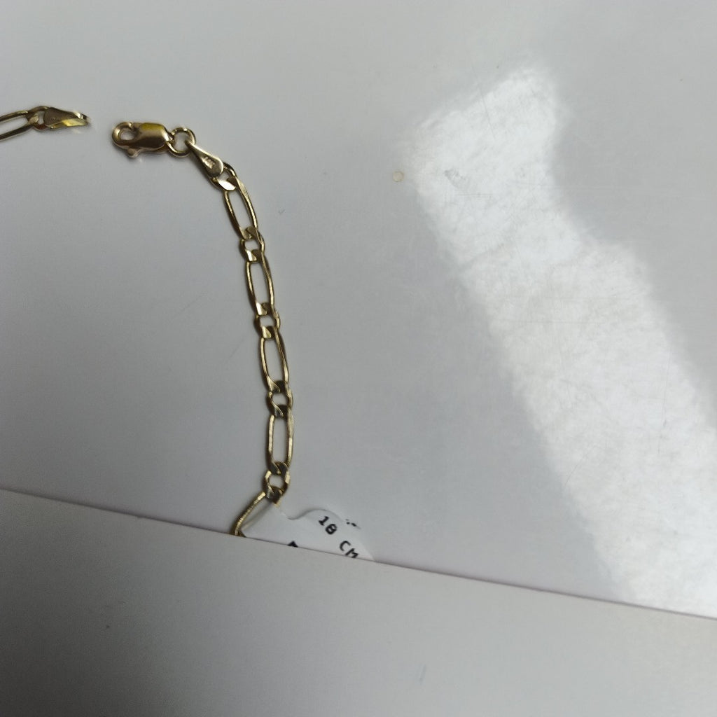 PULSERAS 1X1 ORO 14K 18 CM 2.7 GR (NUEVO)