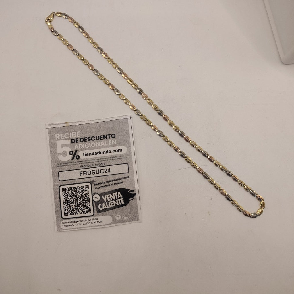 GARGANTILLA ORO 14 K 8,60 GRMS (SEMINUEVO)