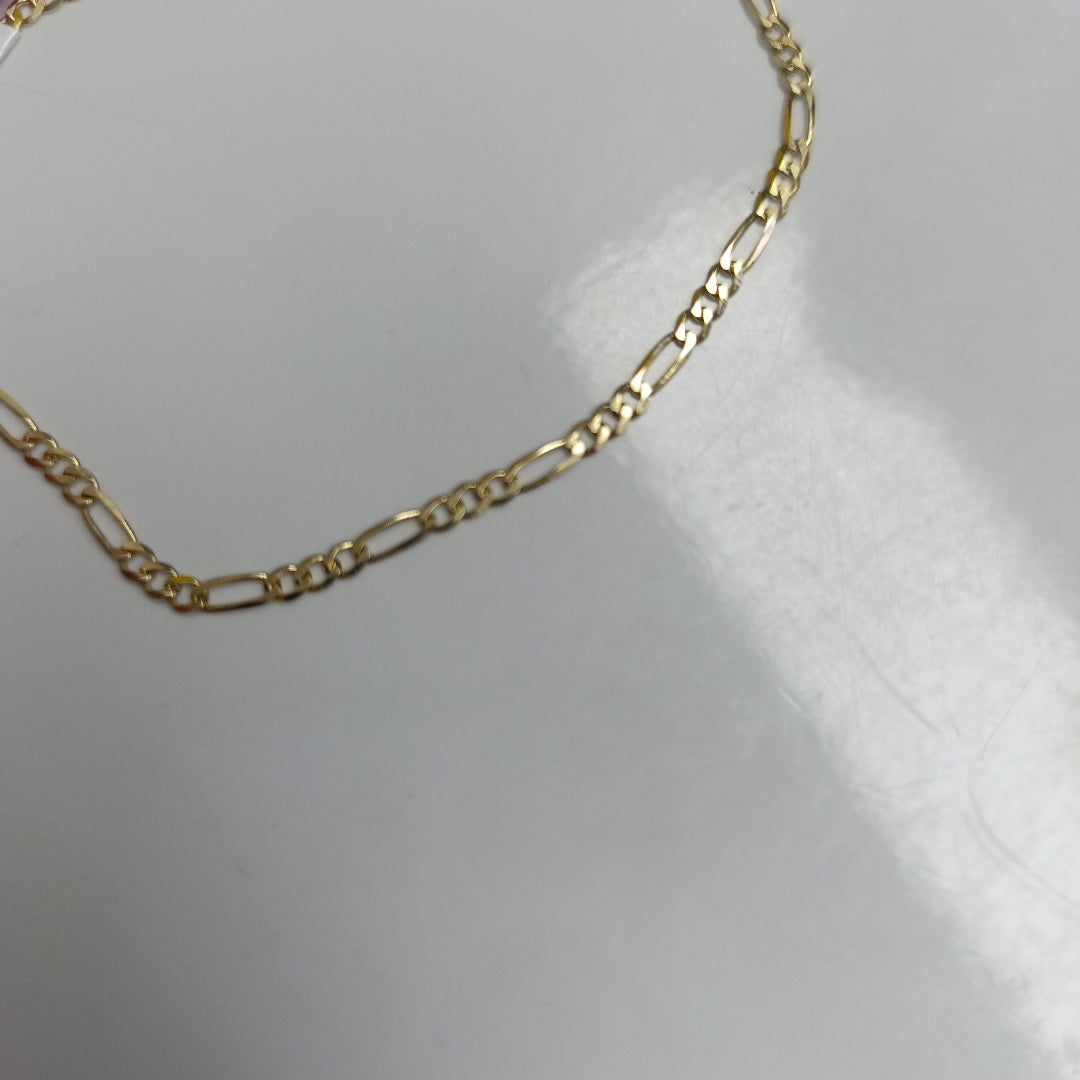 PULSERAS 3X1 ORO 14K 21 CM 2 GR (NUEVO)
