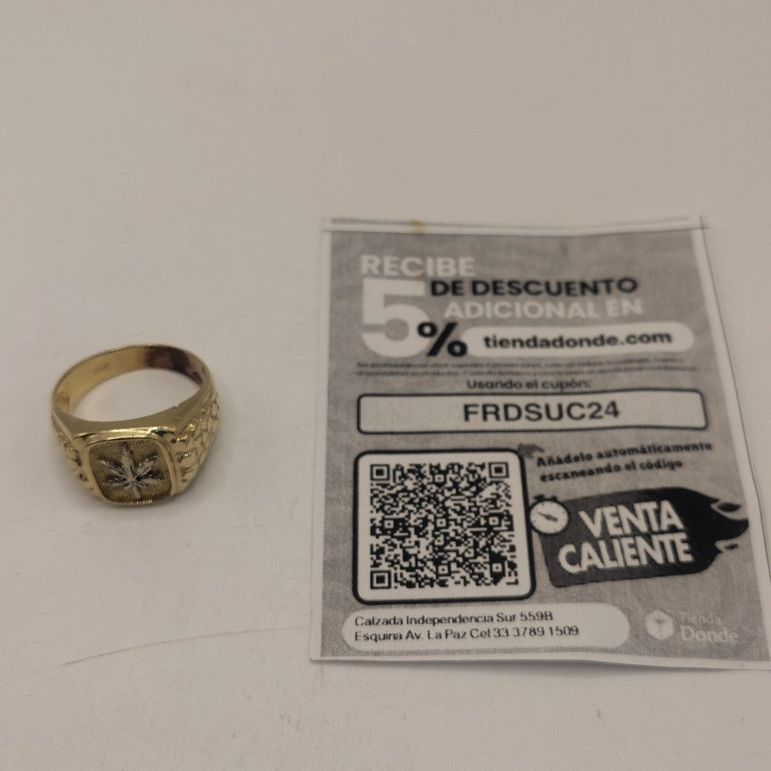 ANILLO ORO 14 K 9,30 GRMS (SEMINUEVO)