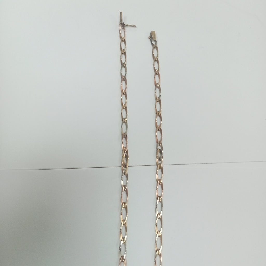 CADENA ORO COMBINADO 10 K 14,70 GRMS (SEMINUEVO)