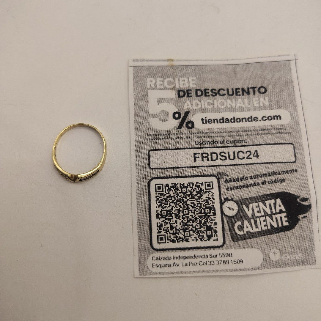 ANILLITO ORO 14 K 1,70 GRMS (SEMINUEVO)