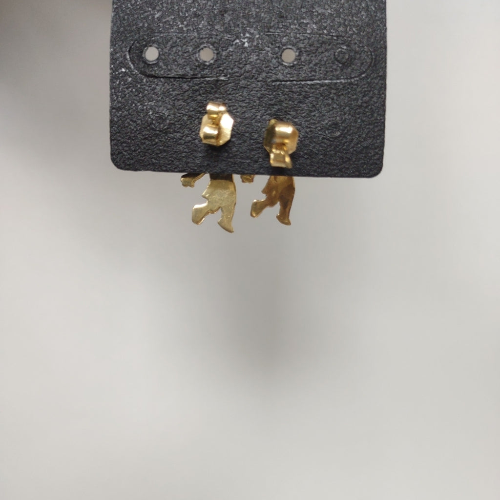 ARETES PAR ORO 14 K 1.9 GRMS (SEMINUEVO)