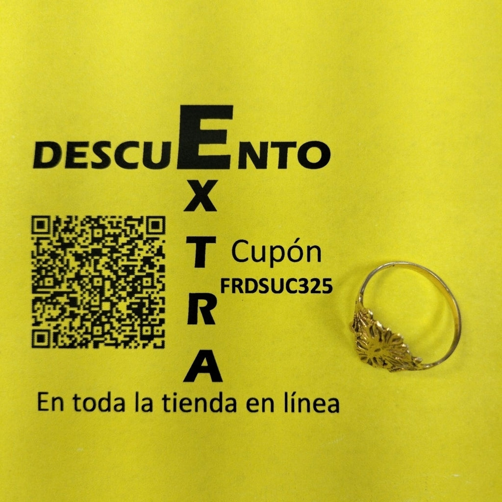 ANILLO ORO 10 K 1.6 GRMS (SEMINUEVO)